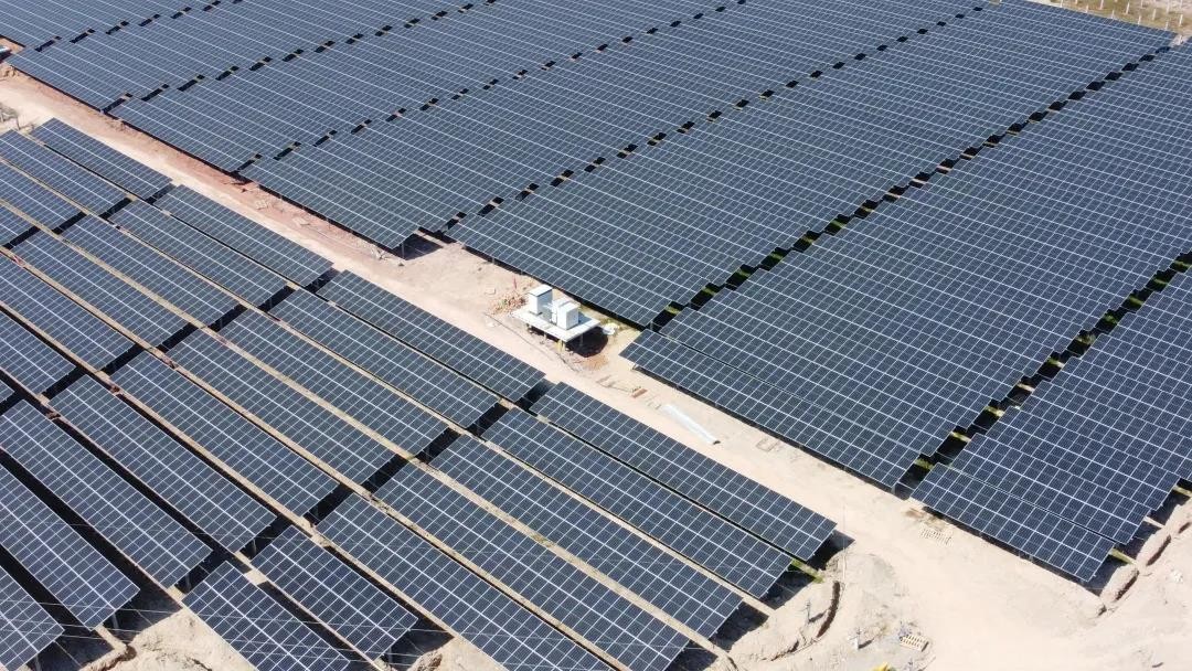 www.kaiyun.com's 150 MW EPC Project in Xiangang Town, Kaiping Successfully Launched!